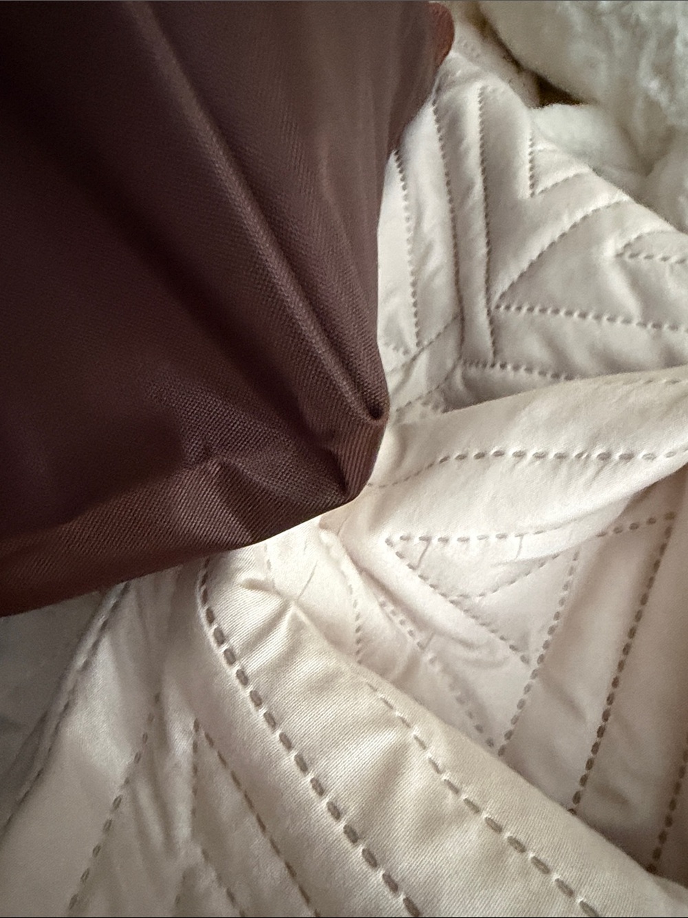 Longchamp Le Pliage Original Shoulder Tote in Brown - Picture 6 of 9